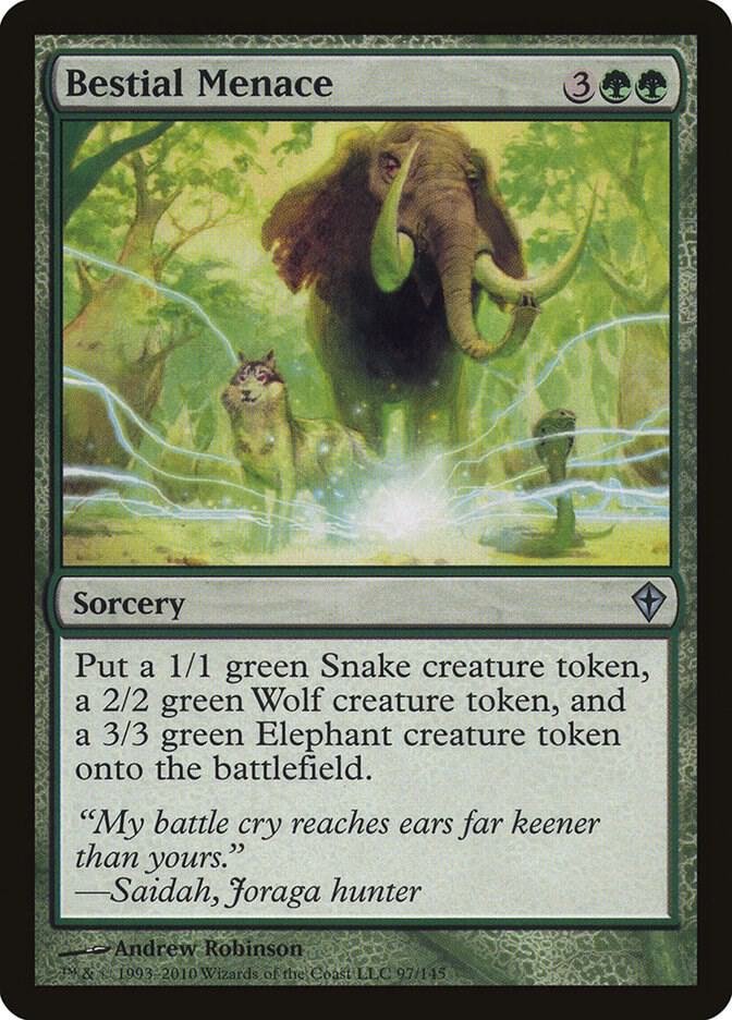 Bestial Menace card image