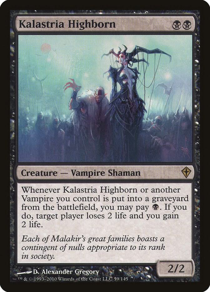 Kalastria Highborn card image