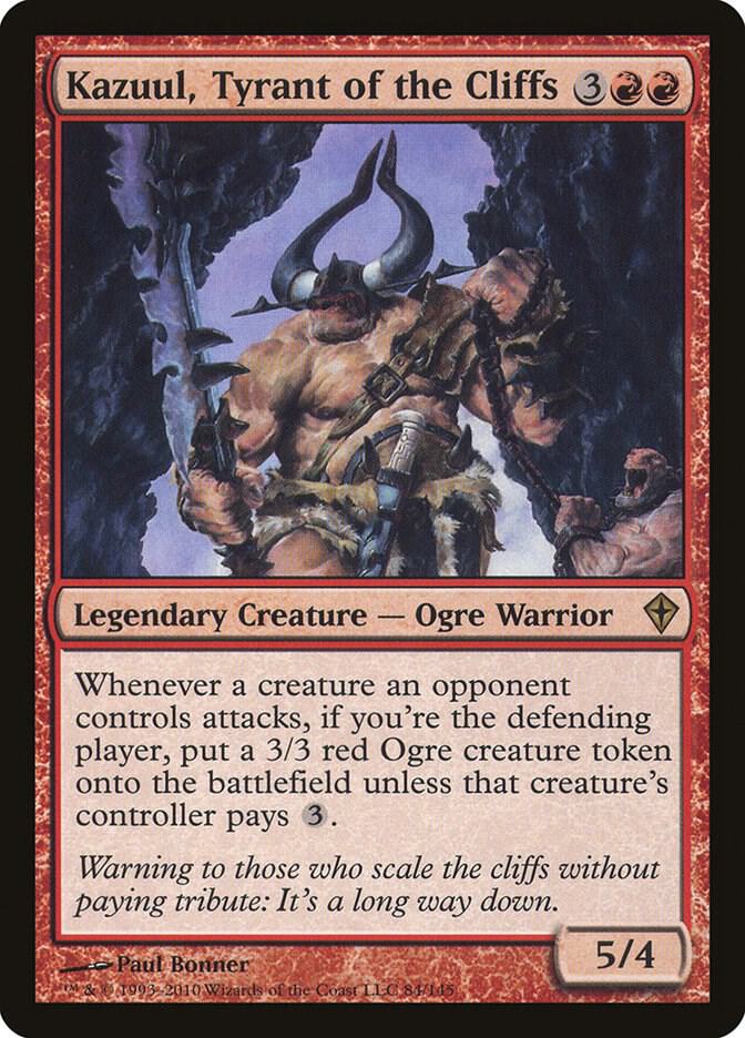 Kazuul, Tyrant of the Cliffs card image