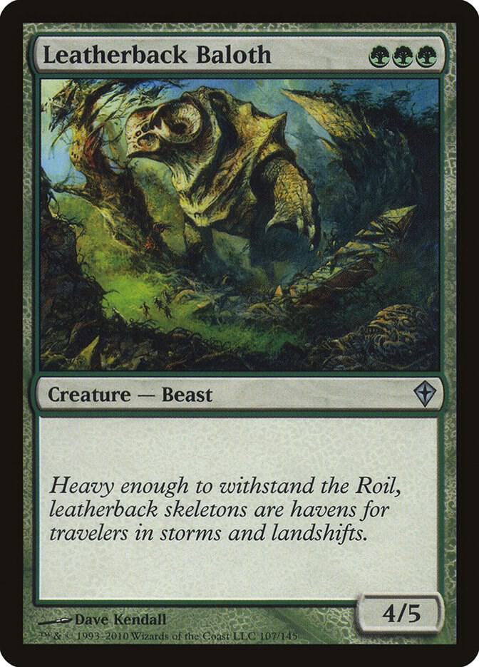 Leatherback Baloth card image