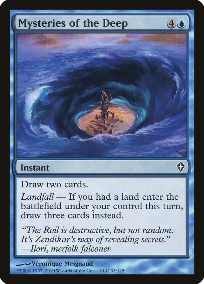 Mysteries of the Deep card image