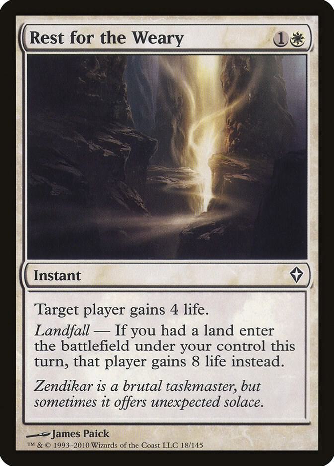 Rest for the Weary card image