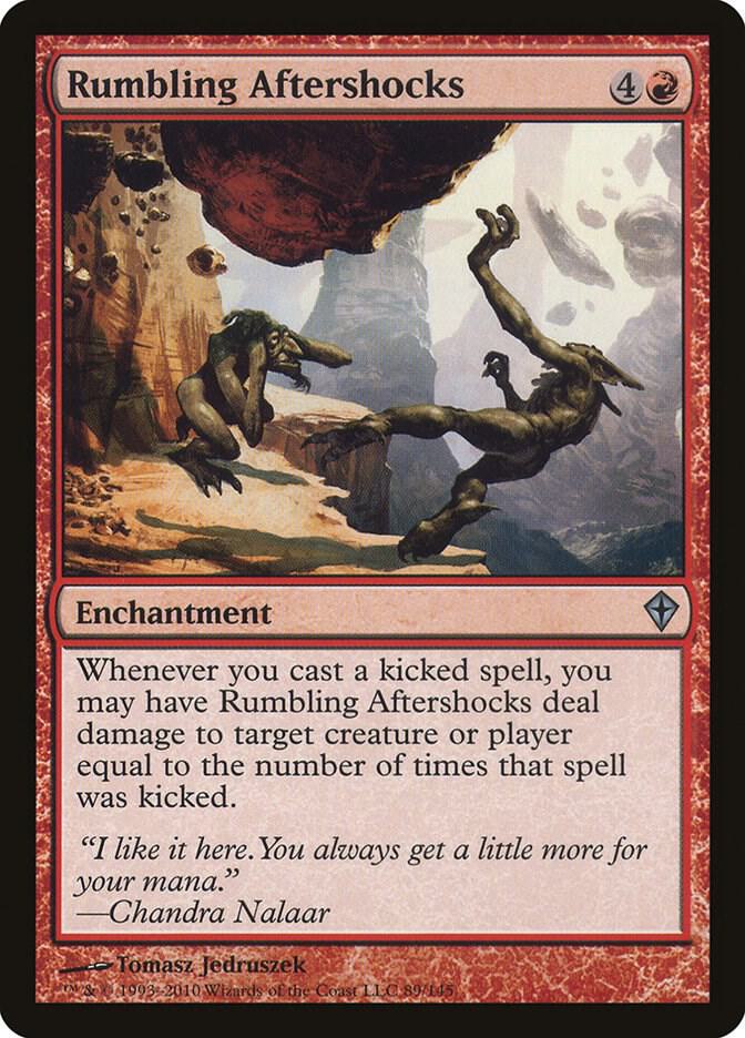 Rumbling Aftershocks card image