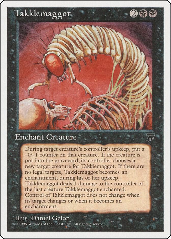 Takklemaggot card image