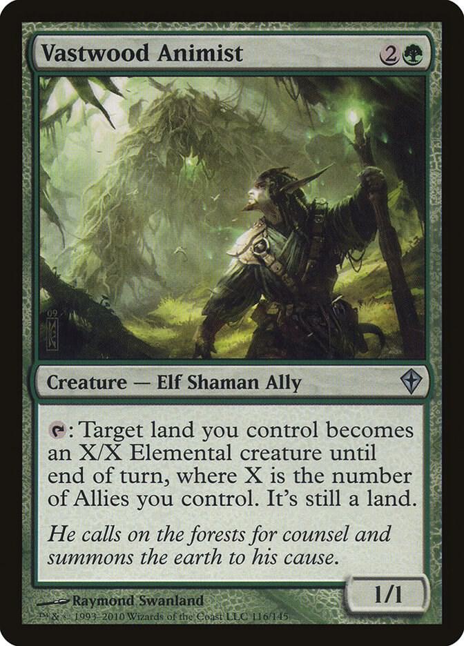 Vastwood Animist card image