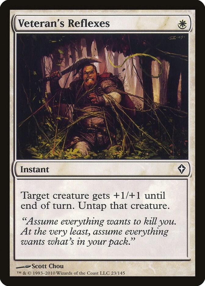Veteran's Reflexes card image