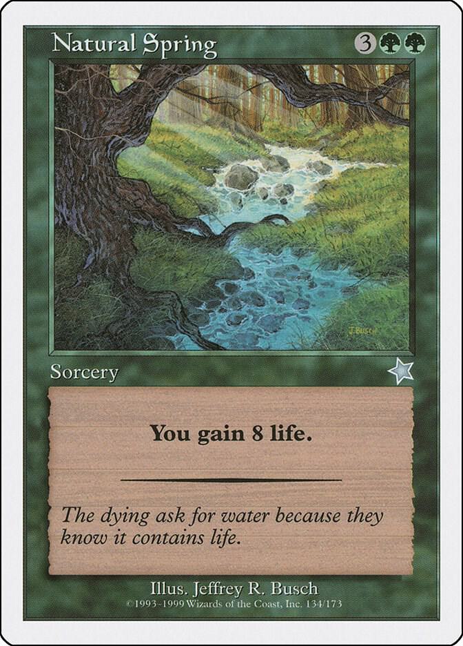 Natural Spring card image
