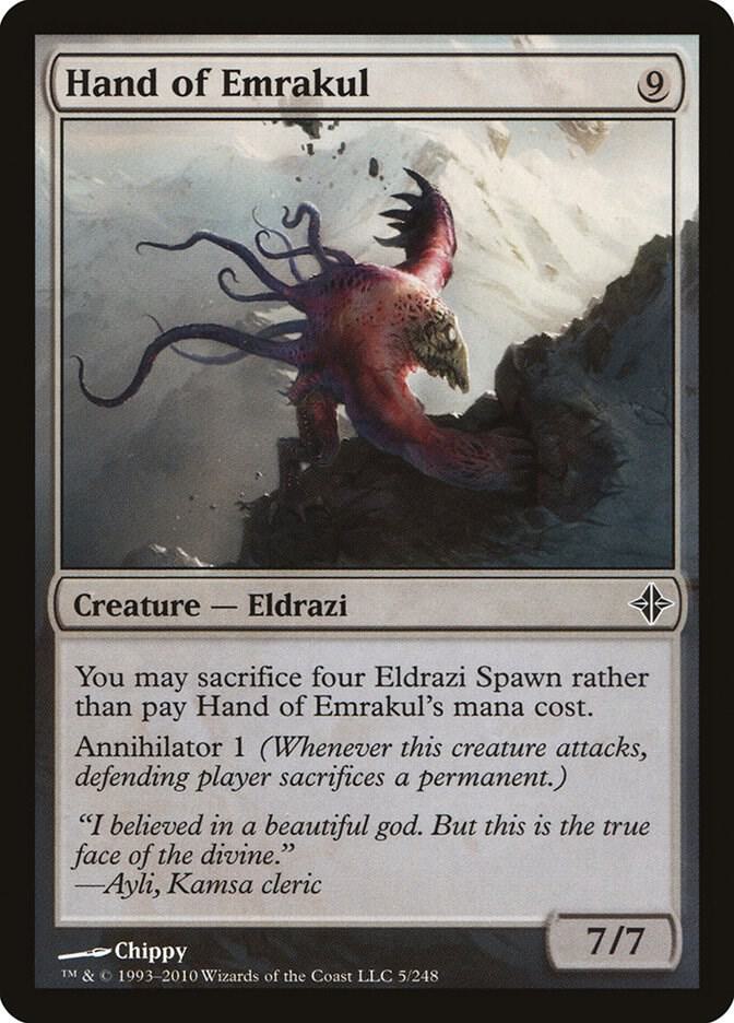 Hand of Emrakul card image