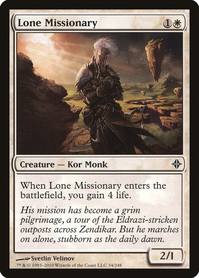 Lone Missionary card image