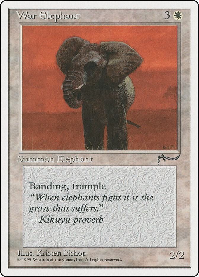 War Elephant card image