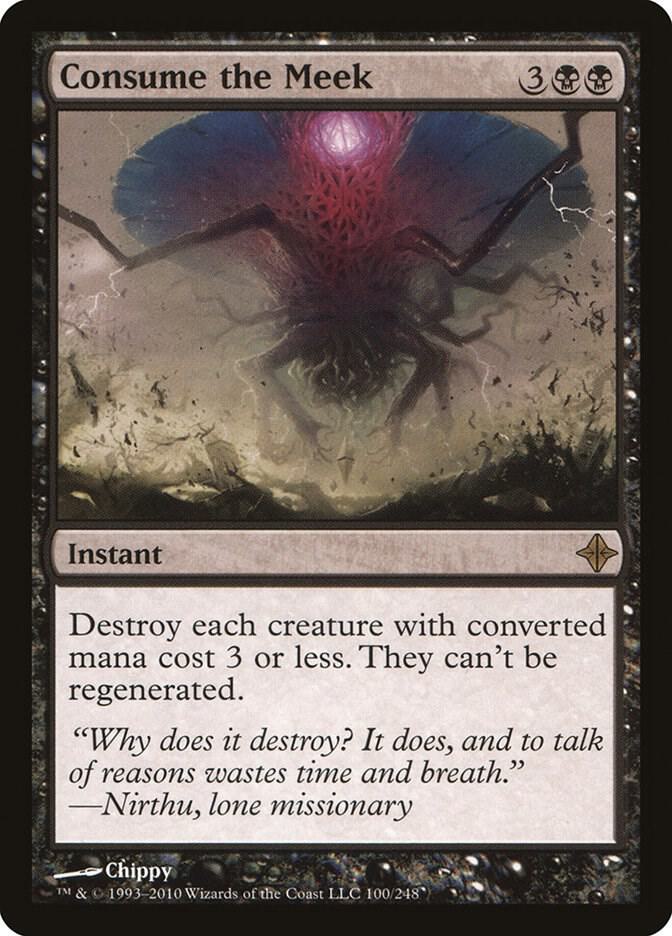 Consume the Meek card image