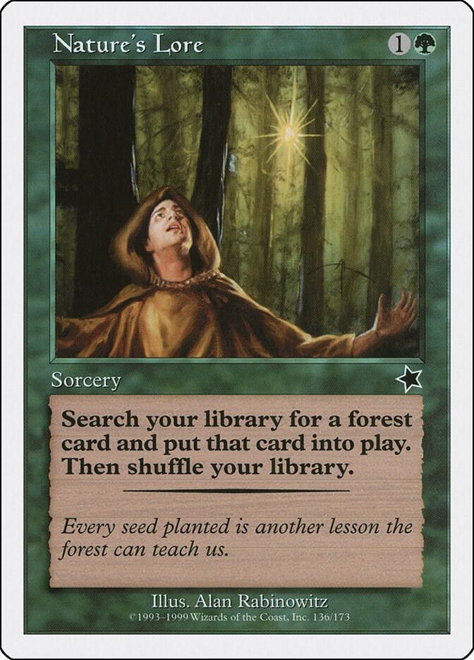 Nature's Lore card image