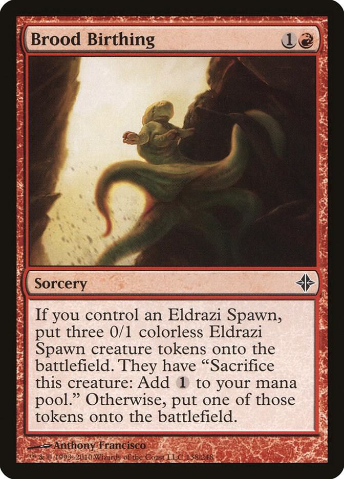Brood Birthing card image