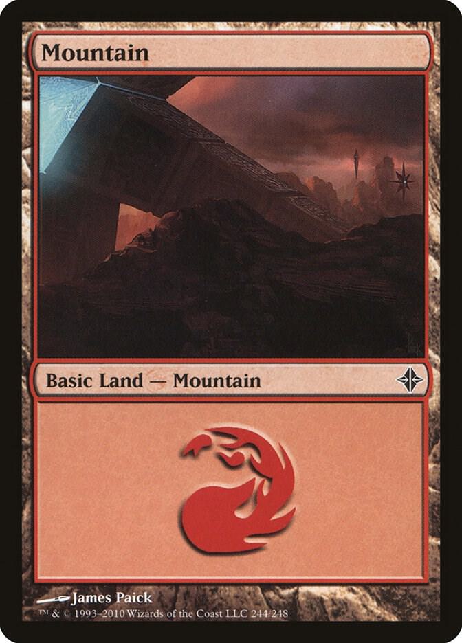 Mountain (244) card image