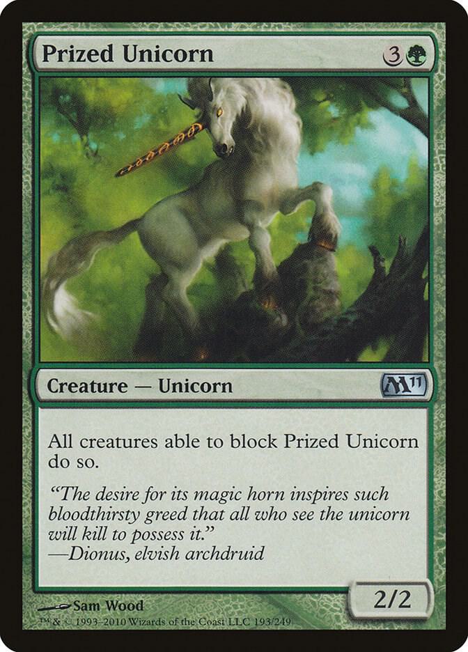 Prized Unicorn card image