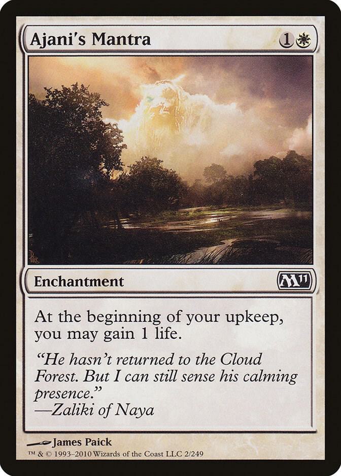 Ajani's Mantra card image
