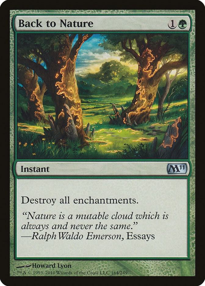 Back to Nature card image