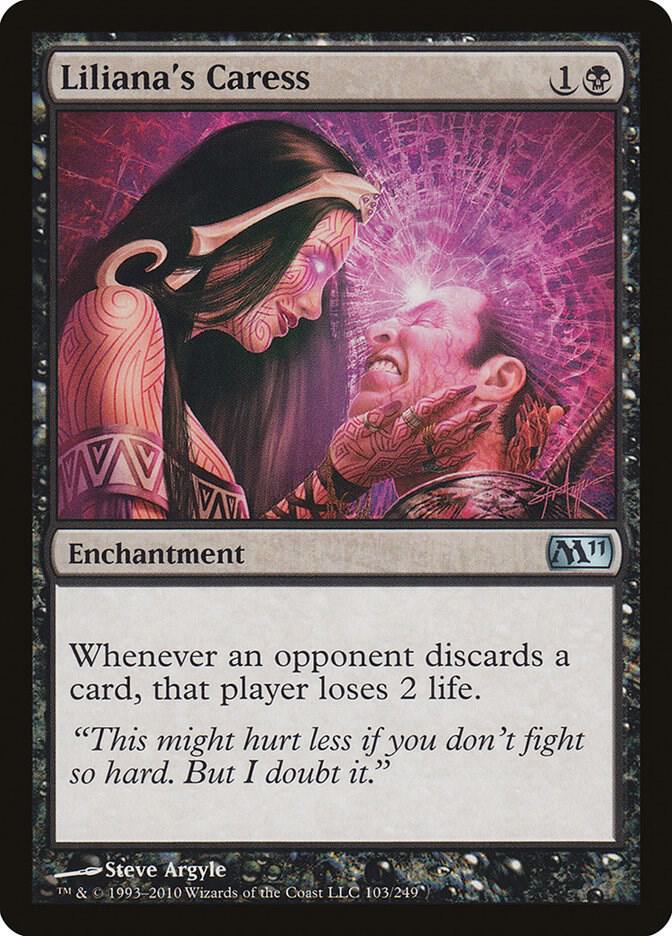 Liliana's Caress card image