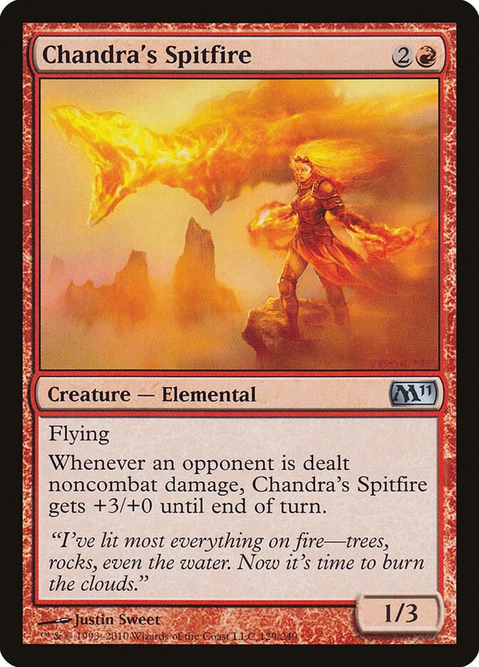 Chandra's Spitfire card image