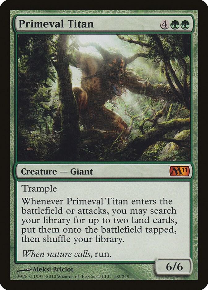 Primeval Titan card image