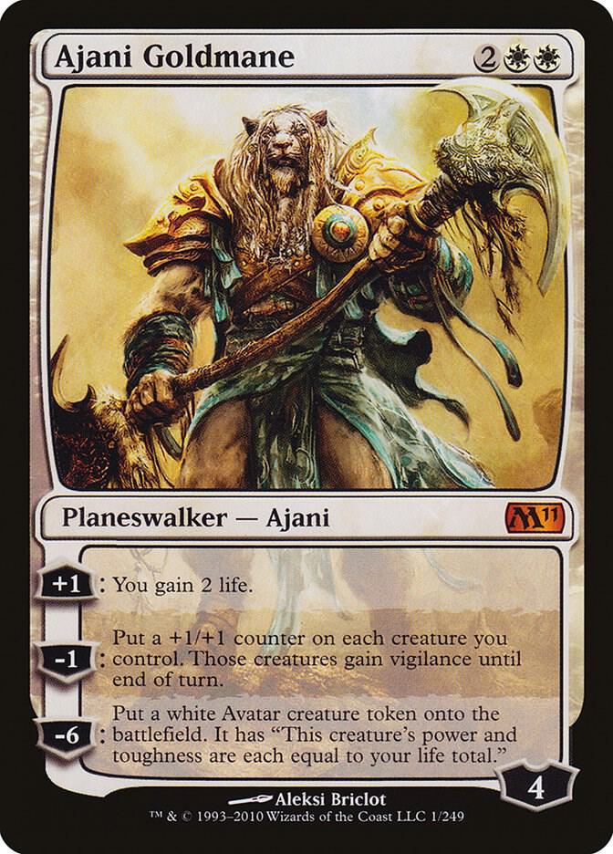 Ajani Goldmane card image