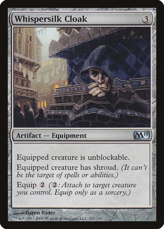 Whispersilk Cloak card image
