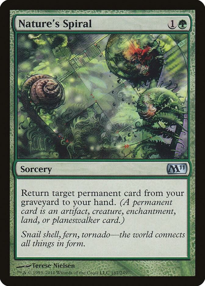 Nature's Spiral card image