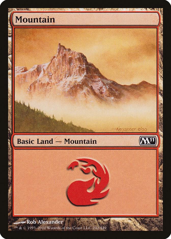Mountain (242) card image