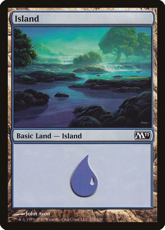 Island (235) card image