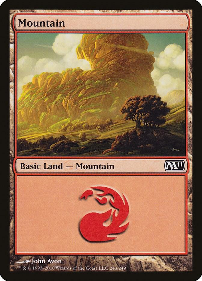 Mountain (243) card image
