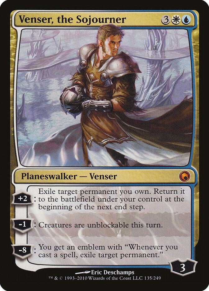 Venser, the Sojourner card image