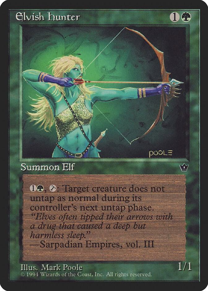 Elvish Hunter (Poole) card image