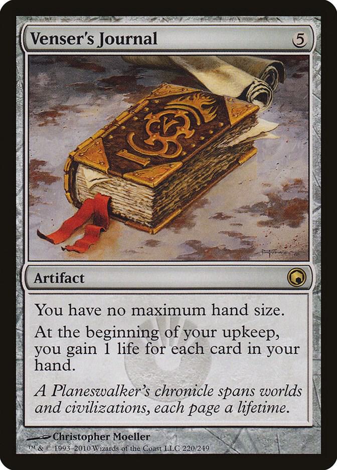 Venser's Journal card image