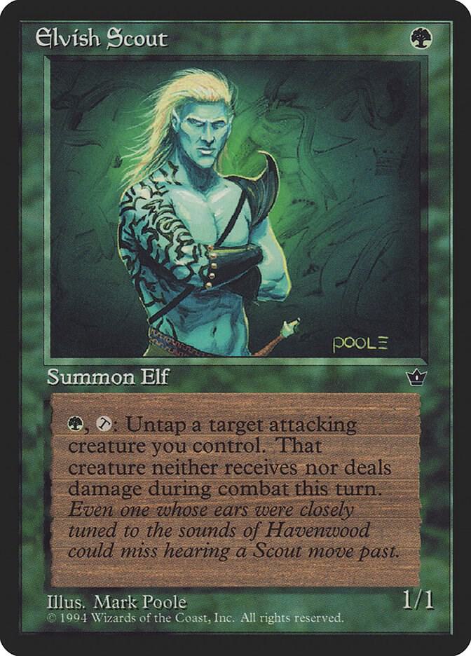 Elvish Scout (Poole) card image
