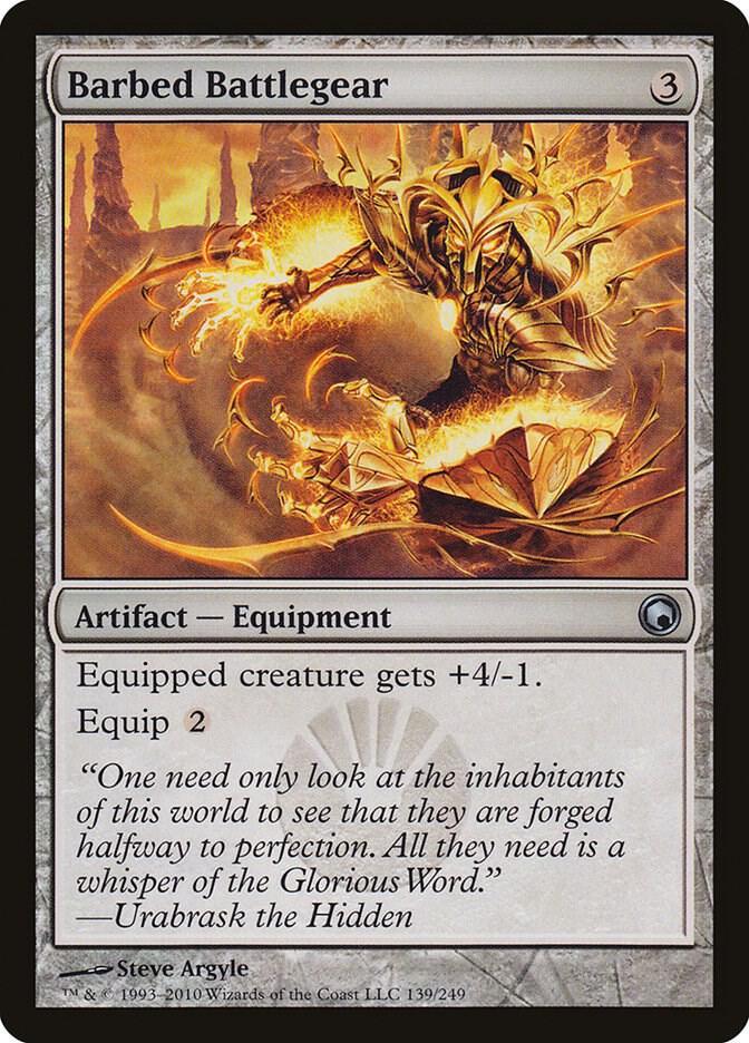 Barbed Battlegear card image