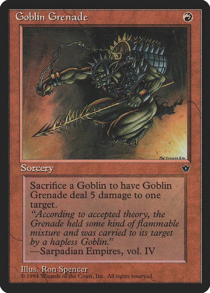 Goblin Grenade (Spencer) card image