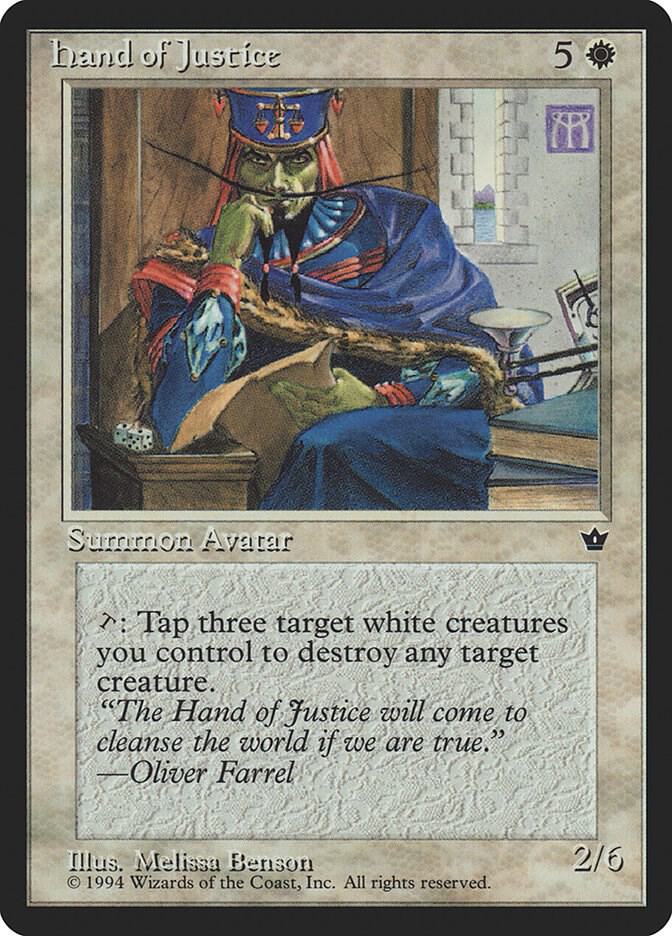 Hand of Justice card image