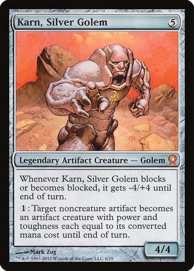 Karn, Silver Golem card image