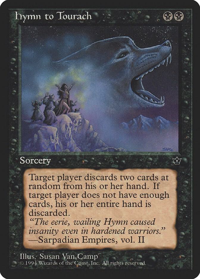 Hymn to Tourach (Van Camp) card image