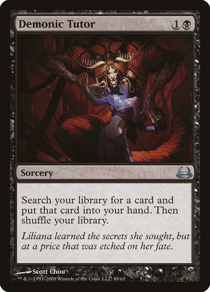 Demonic Tutor card image