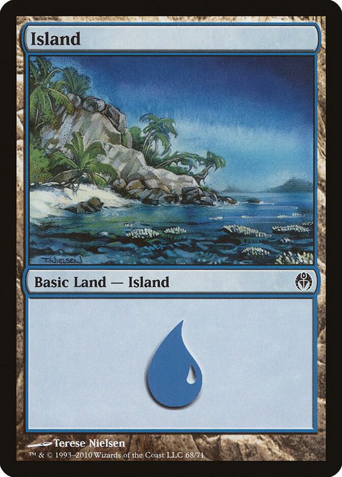 Island (68) card image