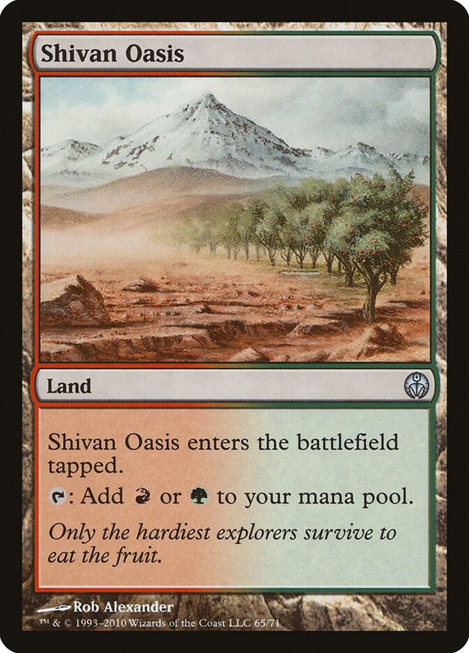 Shivan Oasis card image