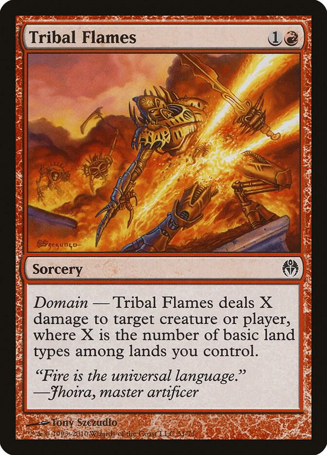 Tribal Flames card image