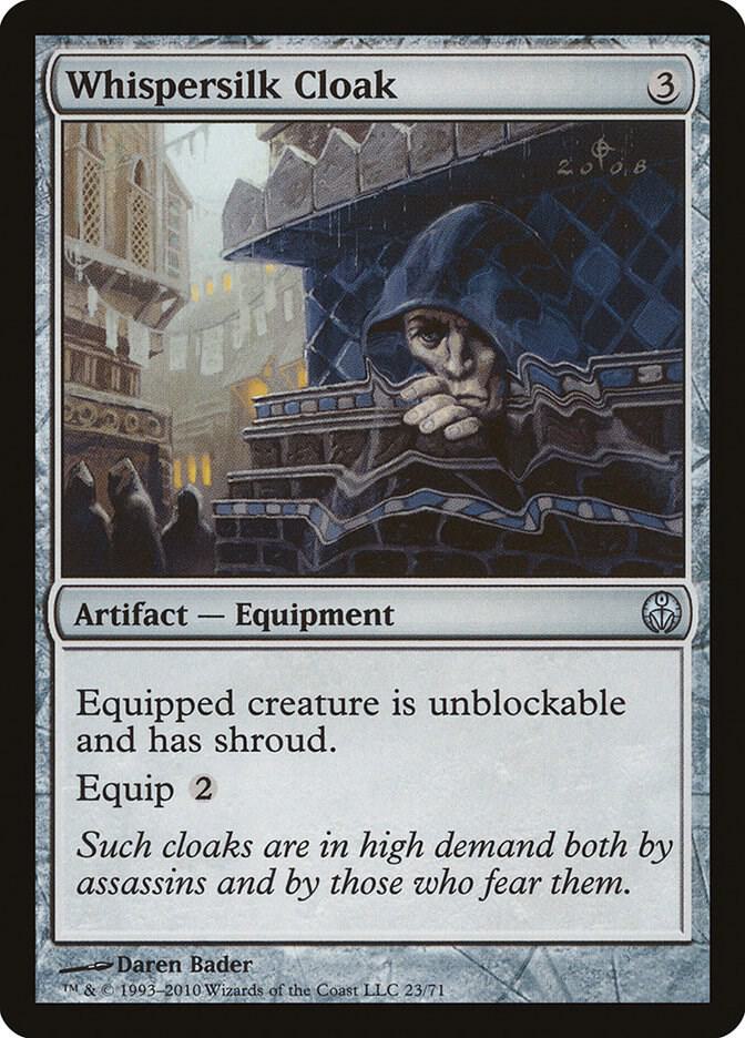 Whispersilk Cloak card image