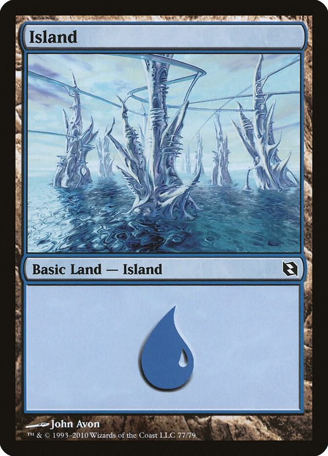 Island (77) card image