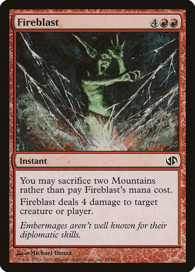 Fireblast card image