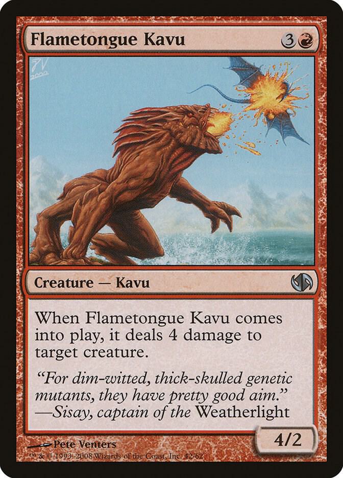 Flametongue Kavu card image