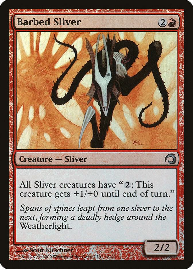 Barbed Sliver card image