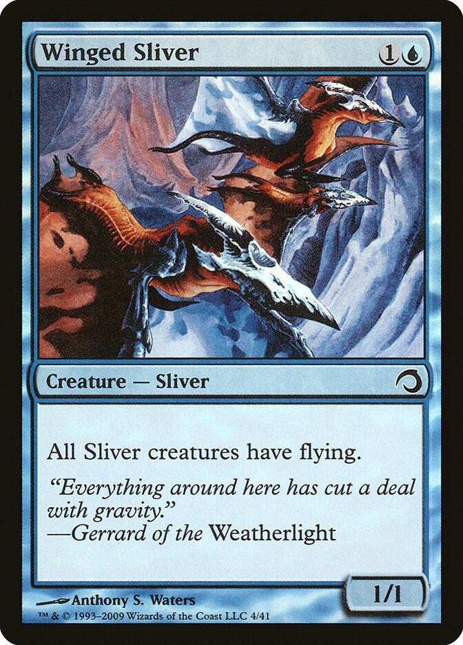 Winged Sliver card image