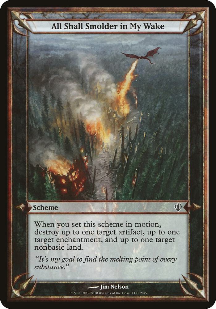 All Shall Smolder in My Wake (Archenemy) card image